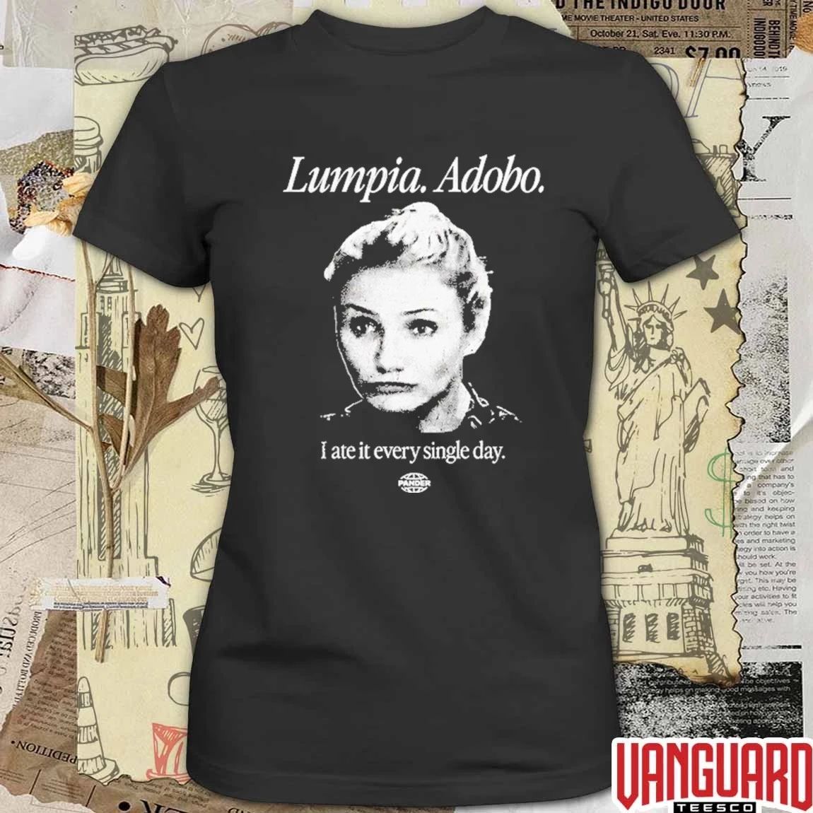 Funny Filipino Lumpia Adobo I Ate It Every Single Day Filipino Pride t-shirt