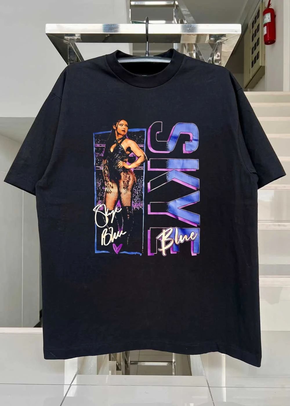 Skye Blue Signature AEW Wrestling T-Shirt