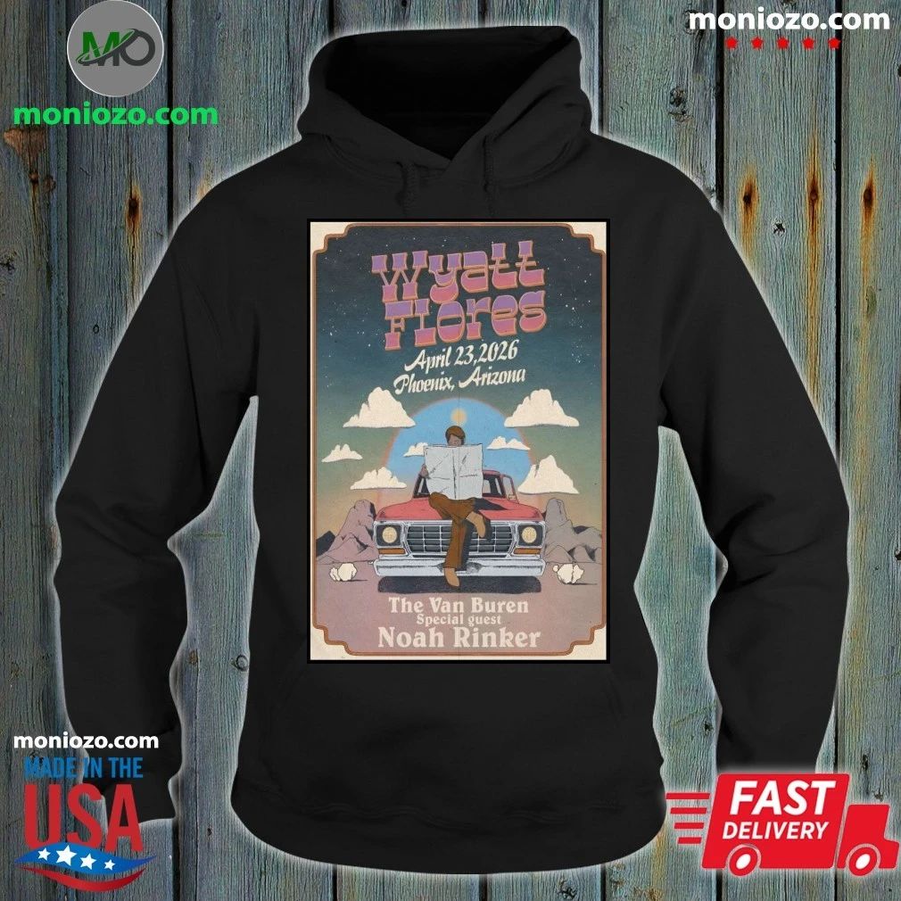 Wyatt Flores April 23 2026, Phoenix AZ Poster Shirt