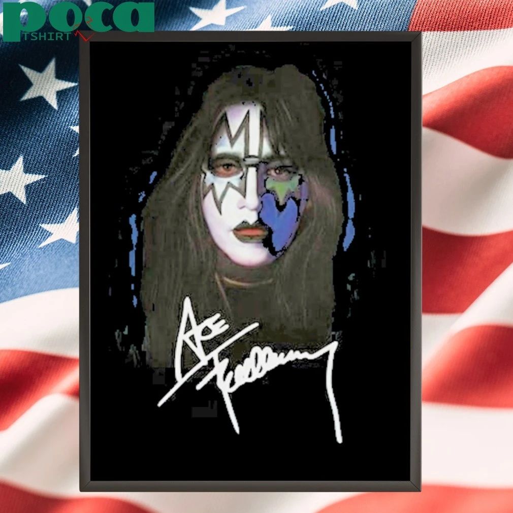 Ace Frehley RIP Tribute Vintage T-shirt