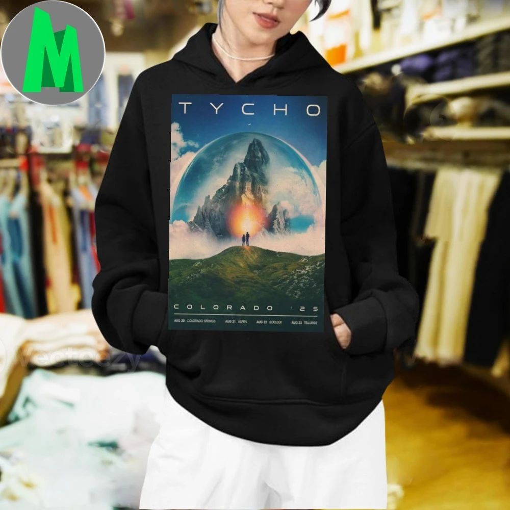 Tycho Colorado 2025 Tour Poster Shirt