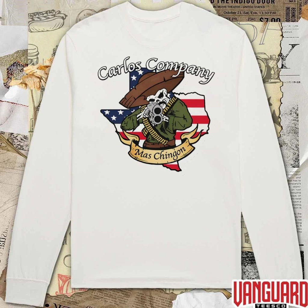 1st Battalion 23d Marines Carlos Company Mas Chingon 2026 t-shirt