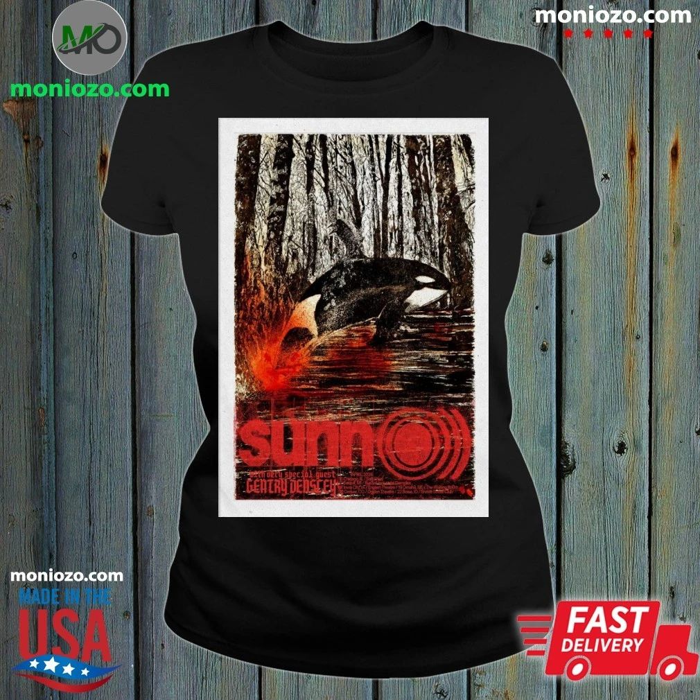Original Poster Sunn O Band Tour 2026 Shirt