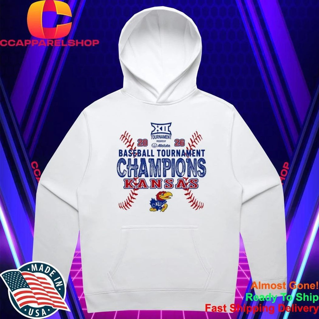 Kansas Jayhawks Big 12 Baseball Tournament 2026 Shirt