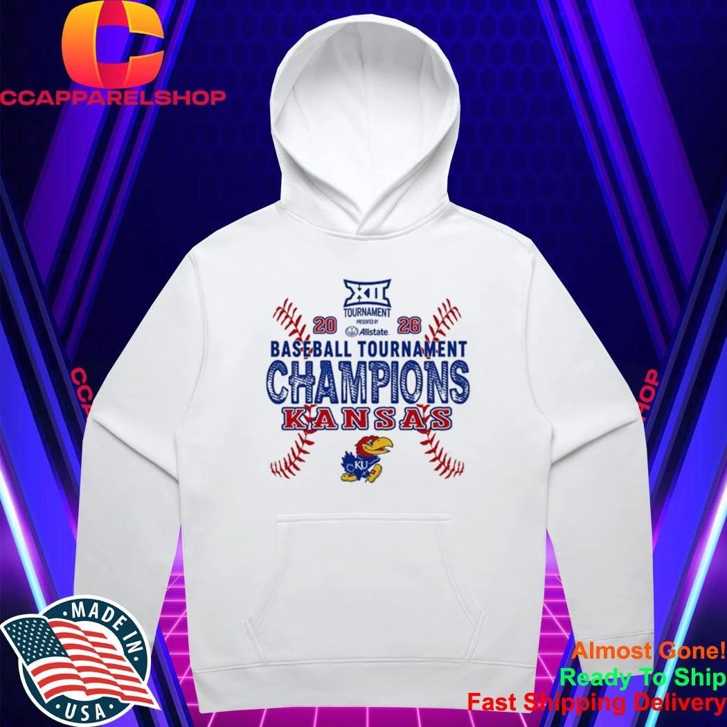 Kansas Jayhawks Big 12 Baseball Tournament 2026 Shirt