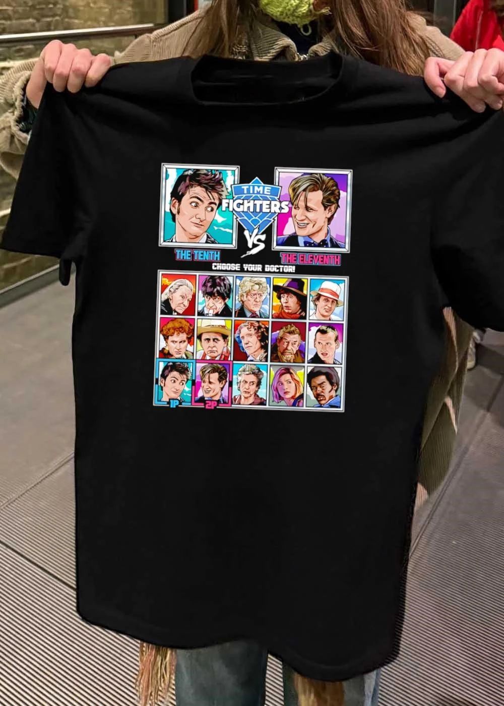 Time Fighters Choose Your Doctor T-Shirt