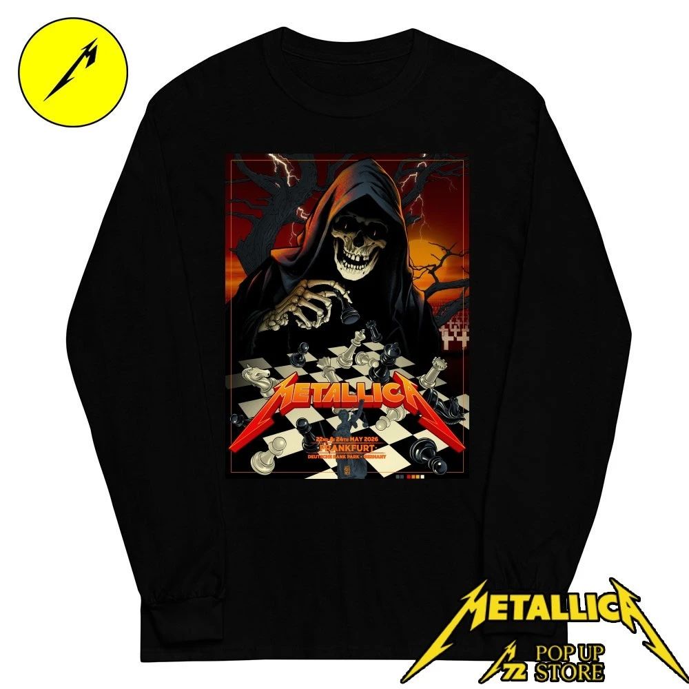 Metallica M72 Frankfurt Pop-Up Shop Germany May 22-24 2026 Art By Vance Kelly Shirt