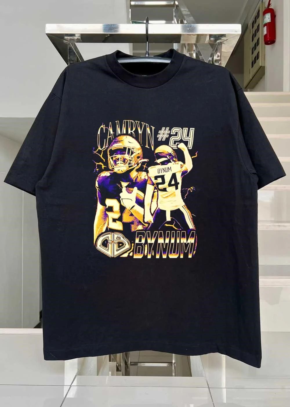 Camryn #24 Bynum Lightning Vikings Football Shirt