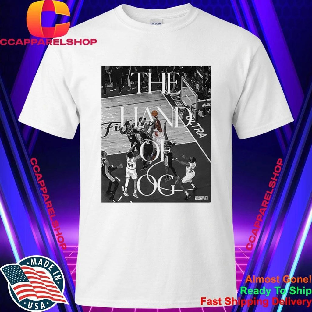 Knicks OG Anunoby The Hand Of OG 2026 Shirt