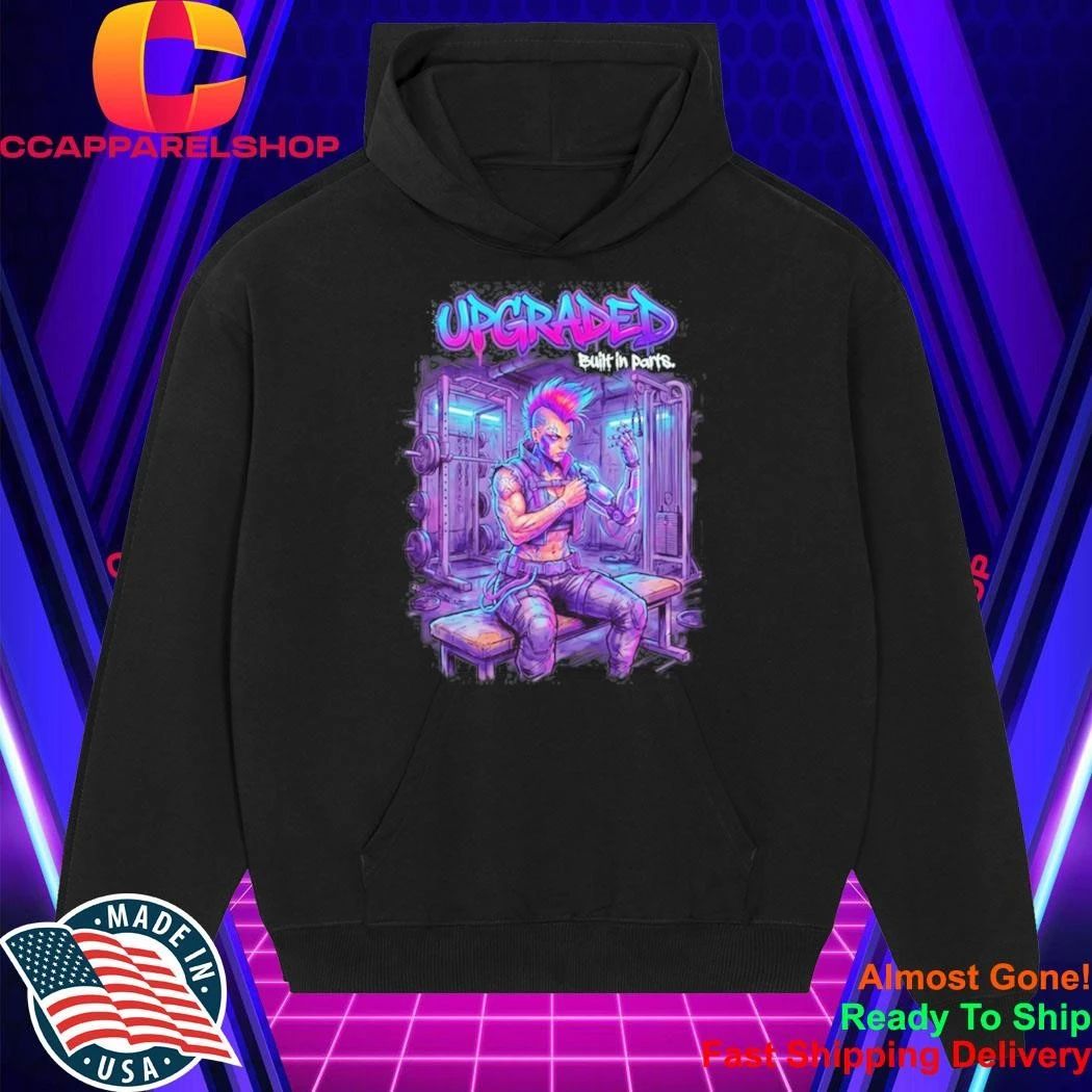 Girl Cyberpunk Upgraded Built In Parts Shirt