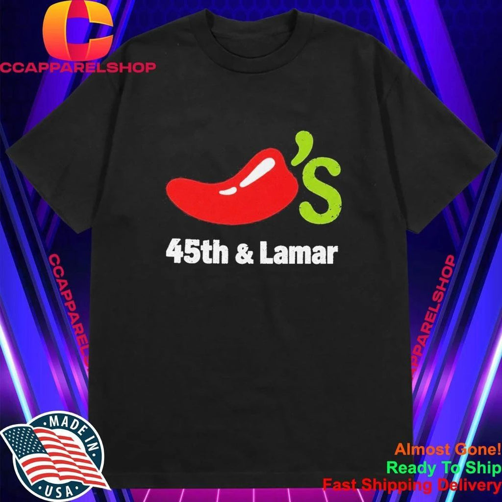 Comedian Shane Gillis Austin Chilis 45th And Lamar Shirt Knicks-Spurs NBA Finals Game 1