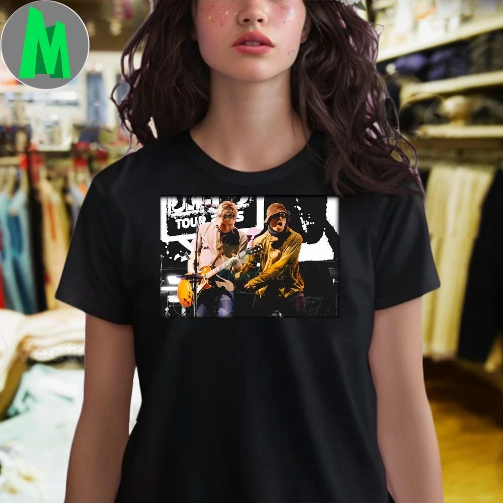 Original Oasis Band Vintage Concert Performance Shirt