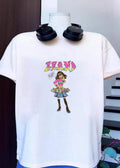 Brand Talk to the Hand Cartoon Woman T-Shirt