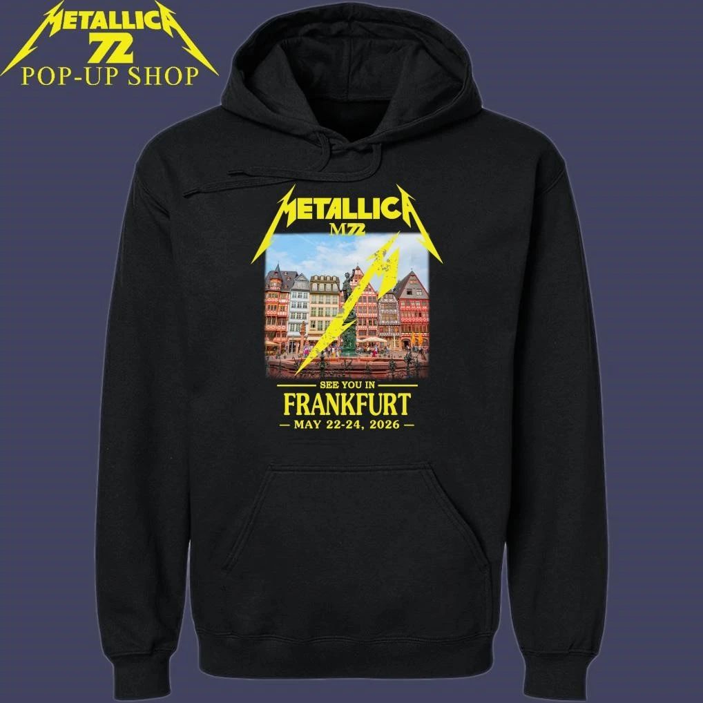 Metallica M72 See You In Frankfurt May 22-24, 2026 T-Shirt