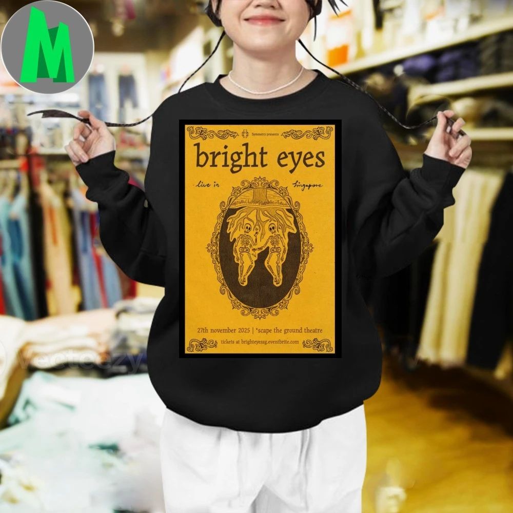 Bright Eyes Nov 27, 2025 SCAPE The Ground Theatre, Singapore Poster Shirt