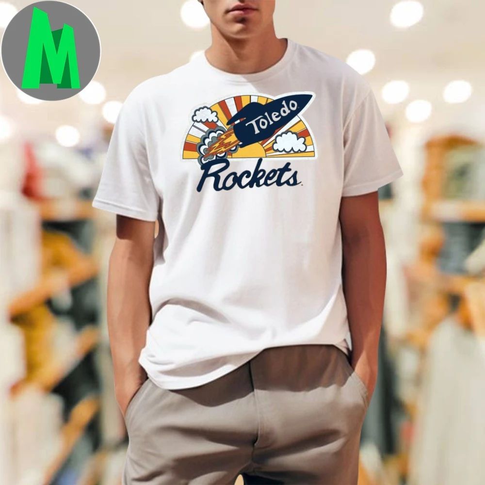 Toledo Rockets Vintage Logo and Script Shirt