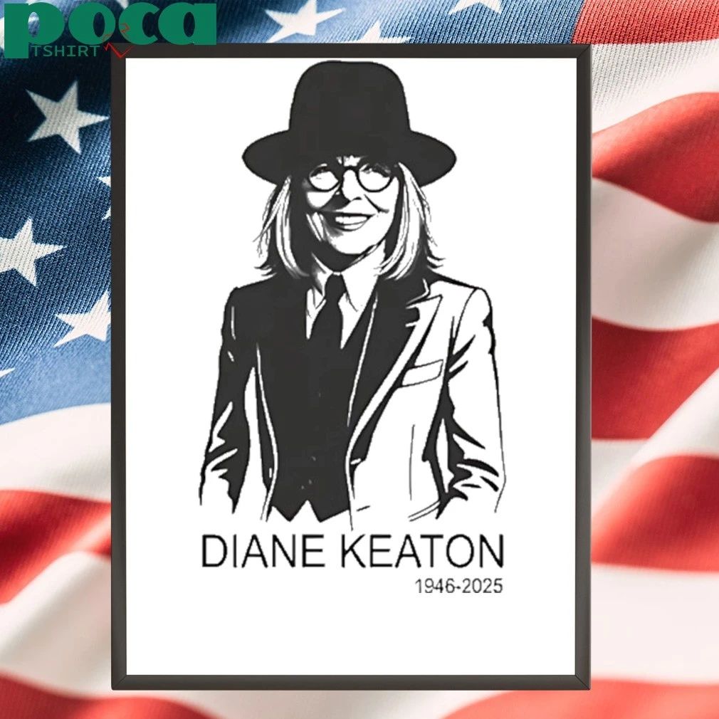 Diane Keaton 1946 2025 Legends Never Die Shirt