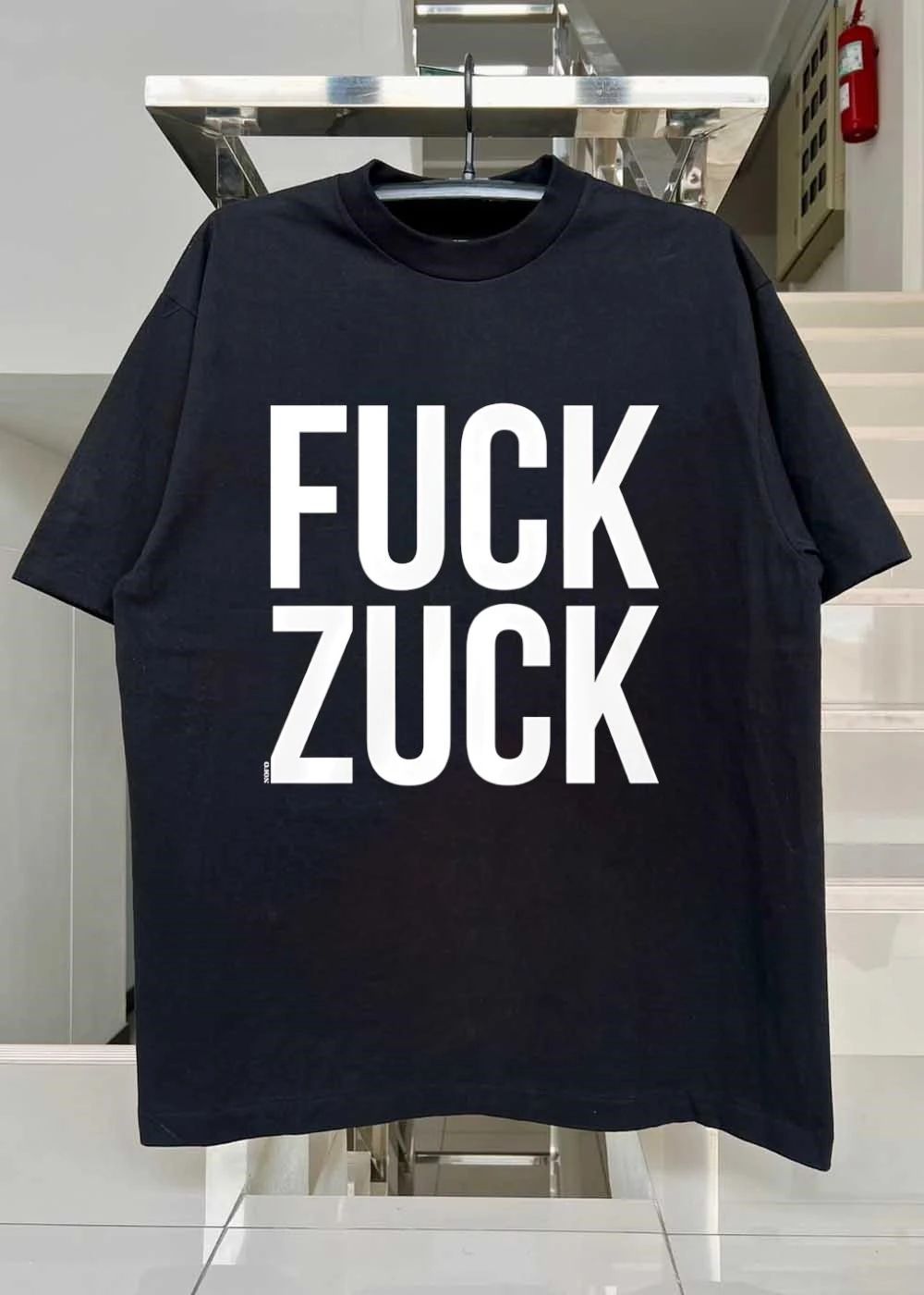 Fuck Zuck Quote Graphic T-Shirt