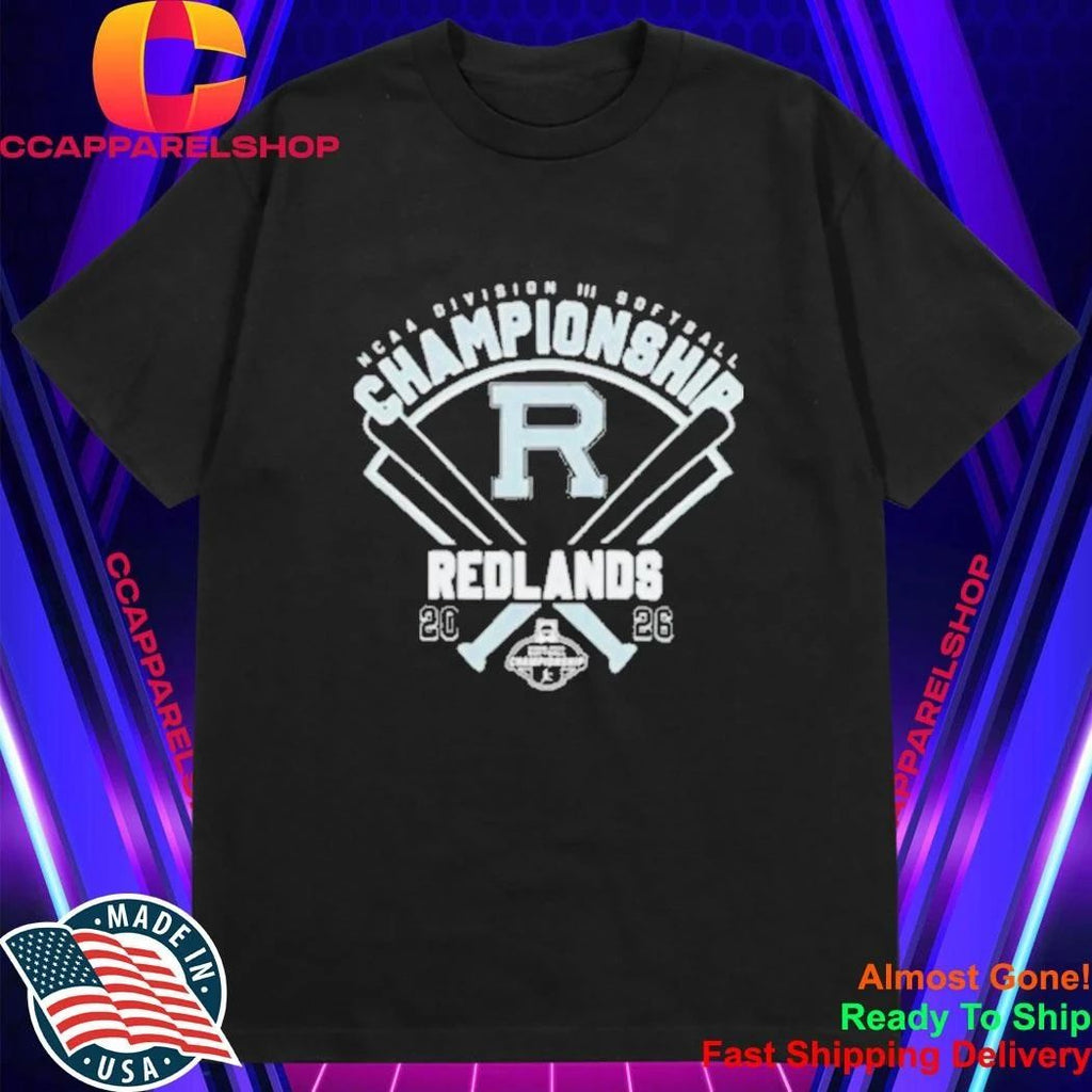 2026 NCAA Division III Softball Championship Redlands Bulldogs Shirt