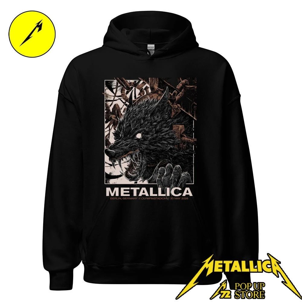 Metallica at Olympiastadion in Berlin, Germany, on May 30, 2026 Poster T-Shirt