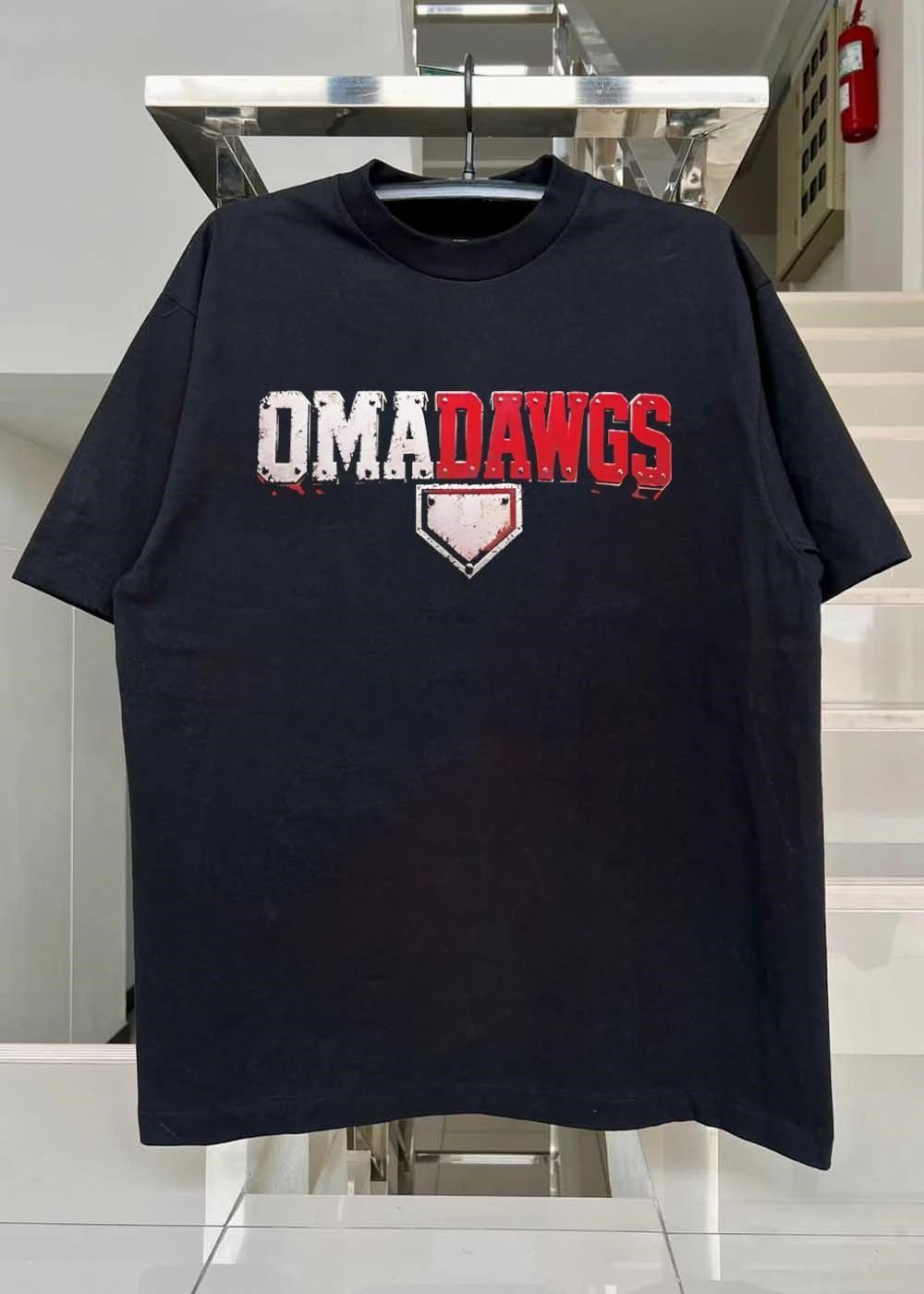 OmaDawgs Baseball Home Plate Apparel OmaDawgs T-Shirt