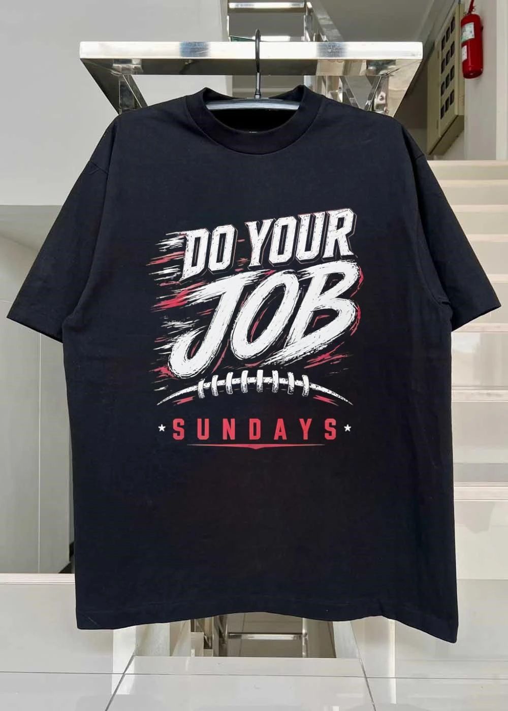 Sundays Do Your Job American Football T-Shirt