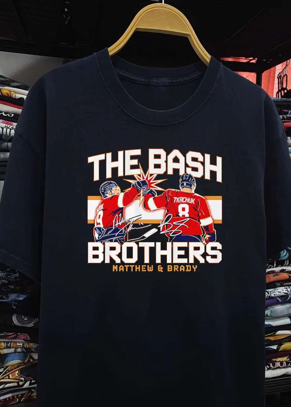 Matthew and Brady Tkachuk The Bash Brothers Florida Panthers Shirt