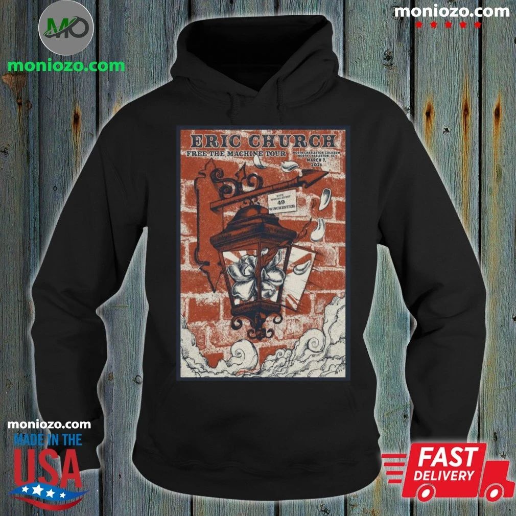 Mar 7 2026 Eric Church North Charleston Poster T-Shirt