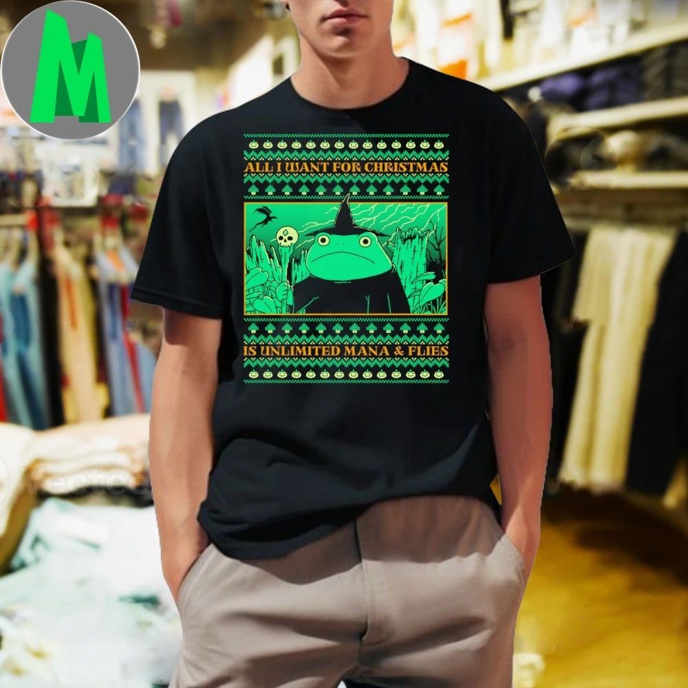 Unlimited Mana All I Want For Christmas Is Unlimited Mana And Flies Shirt