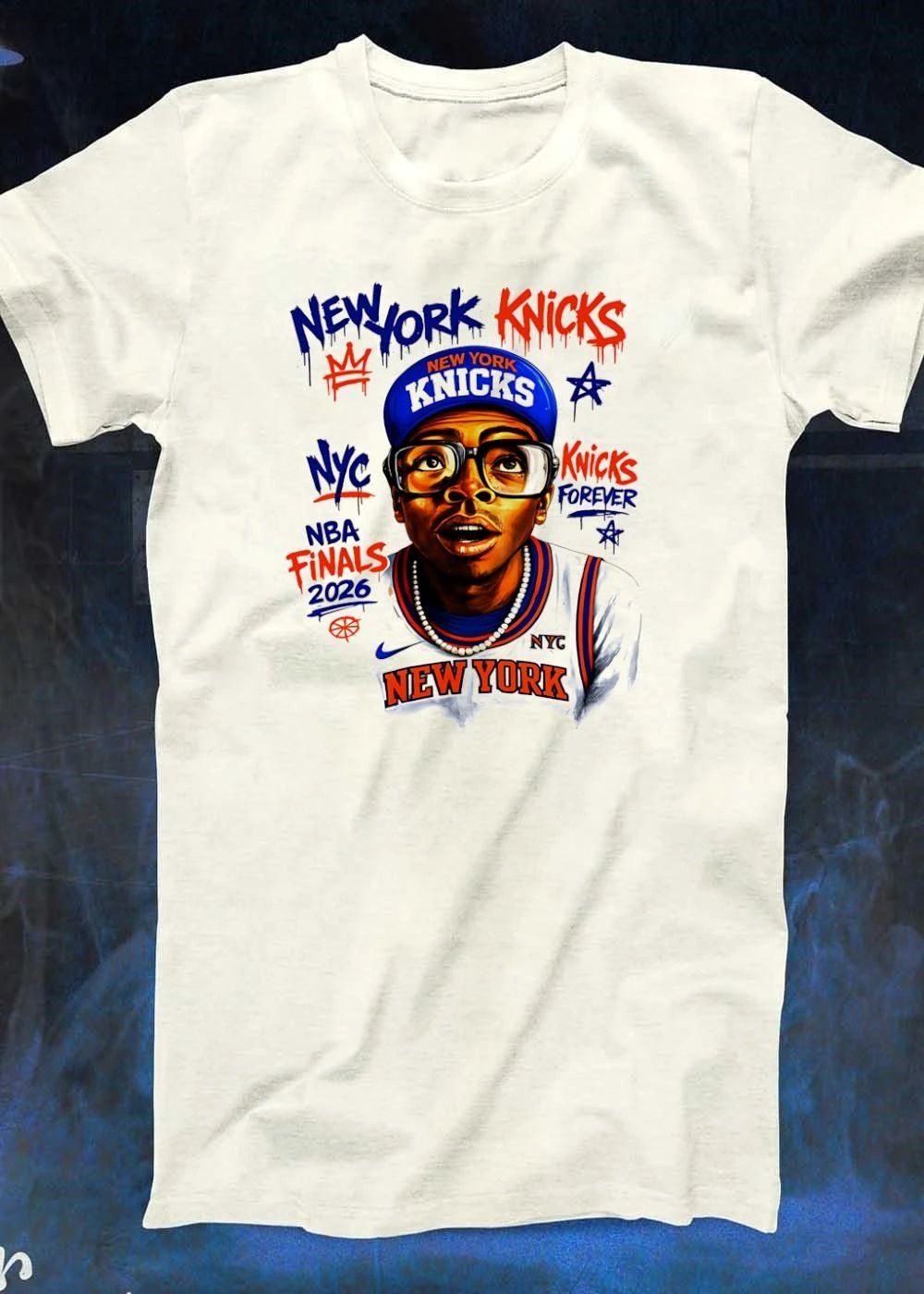 Knicks Fanatic Spike Lee New York NBA Finals 2026 Forever Shirt