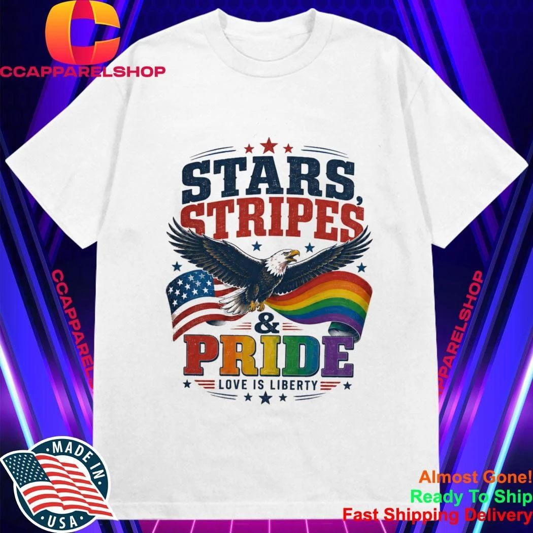 Pride Month 2026 Stars Stripes And Pride Shirt