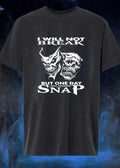 Grim Reaper Faces Expressing Frustration I Will Not Break But One Day I Will Fucking Snap T-Shirt