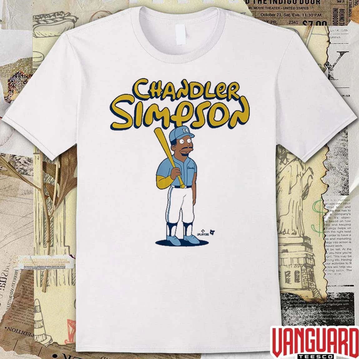 Chandler Simpson At the Bat Tampa Bay Rays MLB t-shirt