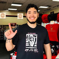 Alex Rey No Apologies middle finger shirt