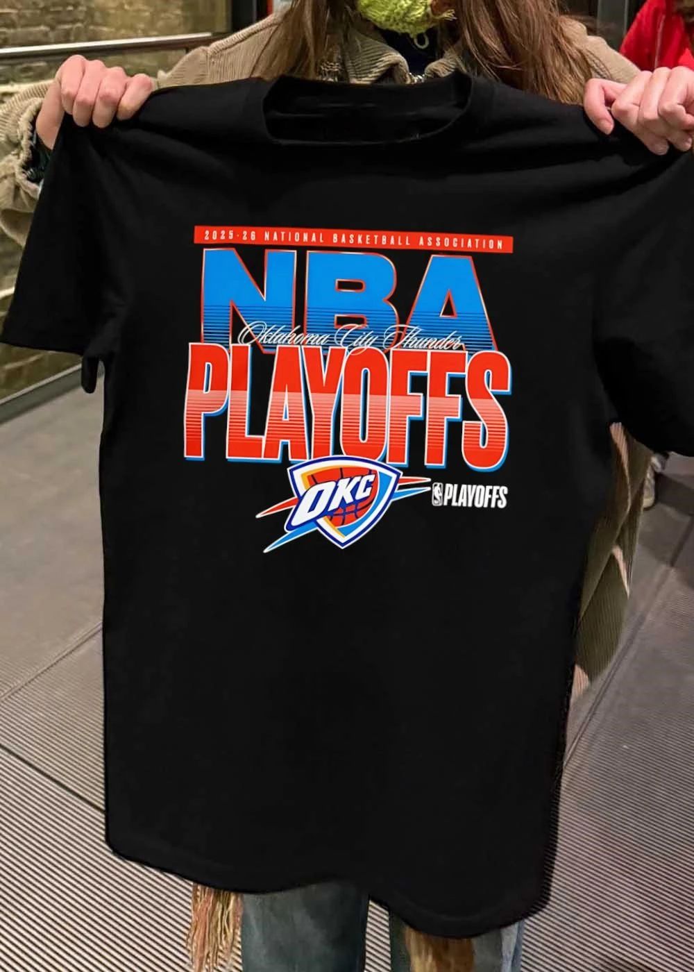 2025-26 National Basketball Association Oklahoma City Thunder NBA Playoffs shirt