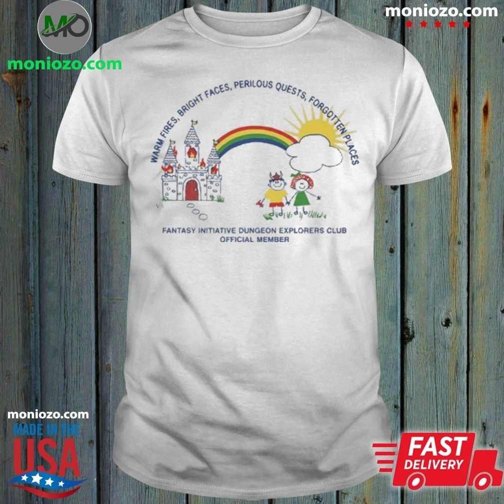 Fantasy Initiative Dungeon Explorers Club Official Member Crayon Edition For Fan Shirt