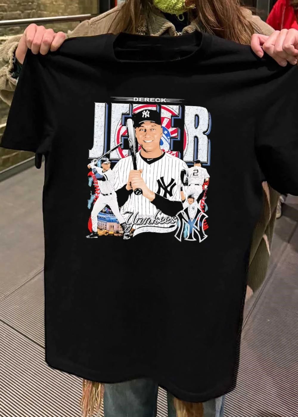 Derek Jeter Batting New York Yankees Shirt