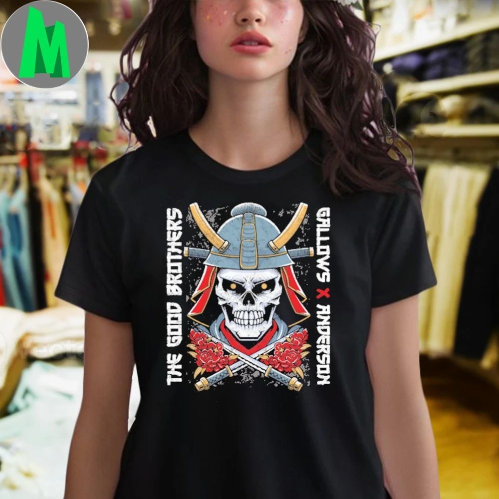 GB SAMURAI The Good Brothers Gallows ANd Anderson Shirt
