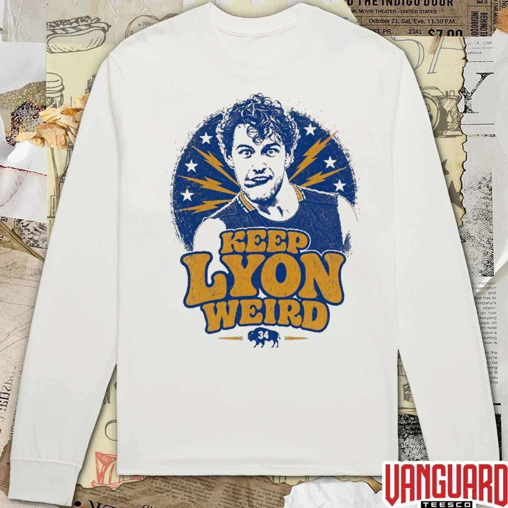 Keep Lyon Weird Alex Lyon Buffalo Sabres 2026 NHL t-shirt
