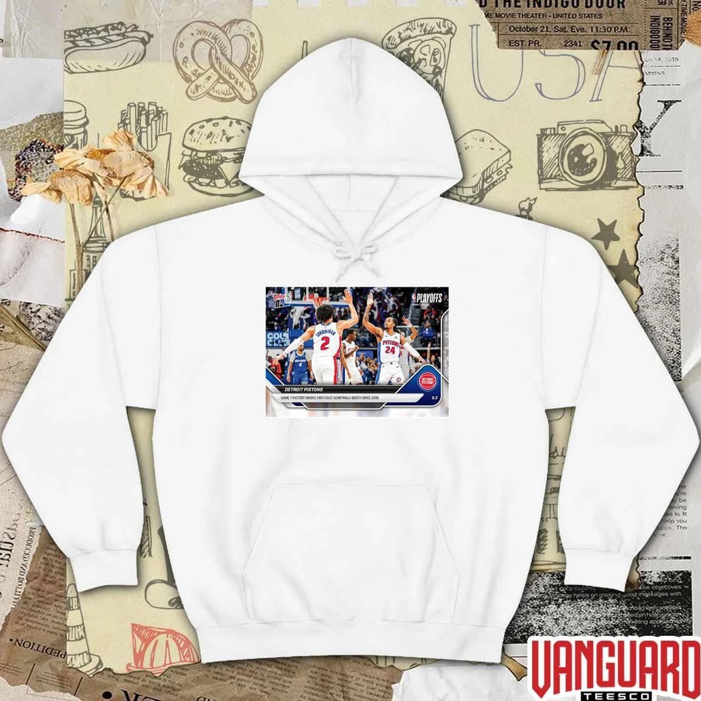 Detroit Pistons Game 7 Victory Marks First East Semifinals Berth Since 2008 t-shirt