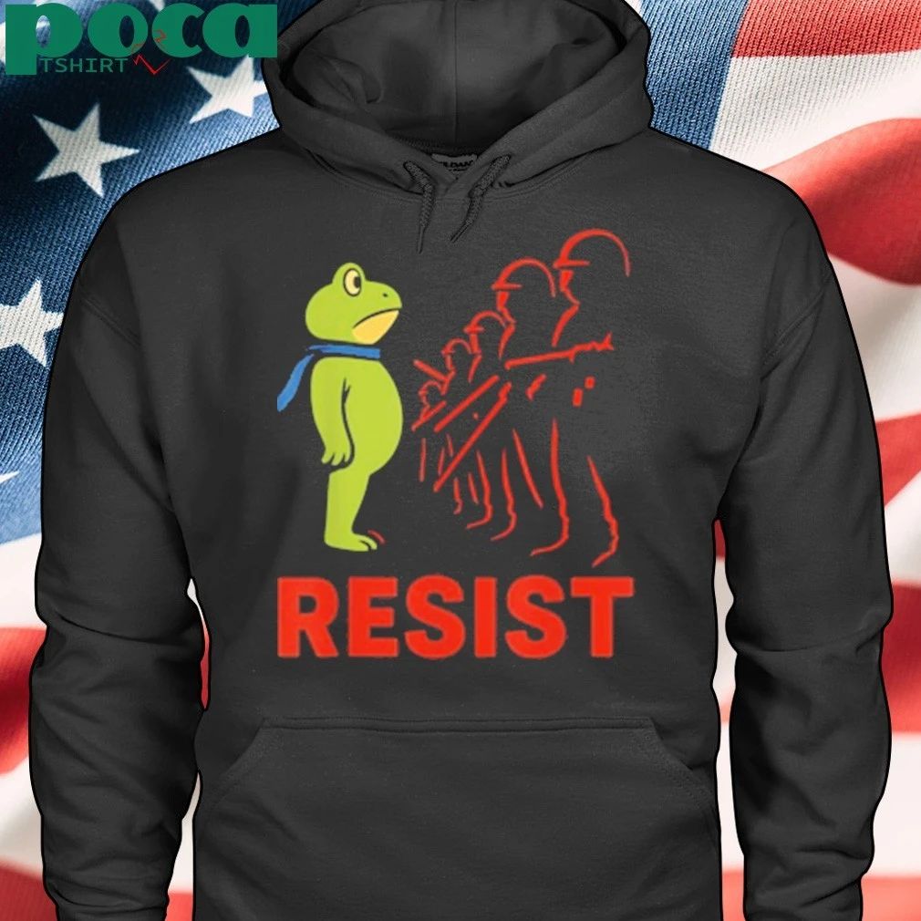 Vintage Portland 2025 Resist Portland Frog Protest T-shirt