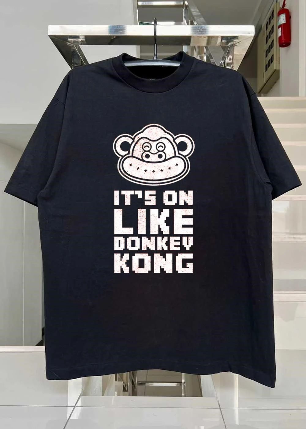 Funny Monkey Gaming It’s on Like Donkey Kong T-Shirt