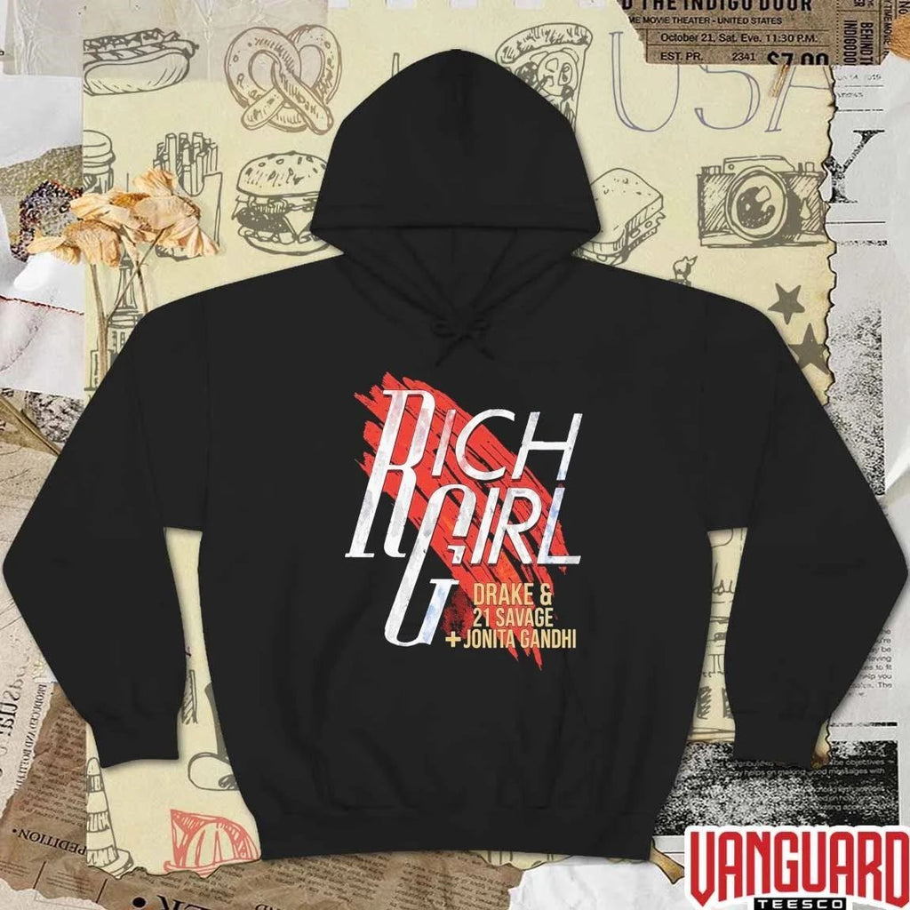 The Boys Jack Quaid Hughie Camp­bell Rich Girl Daryl Hall John Oates Drake & 21 Savage Jonita Gandhi t-shirt