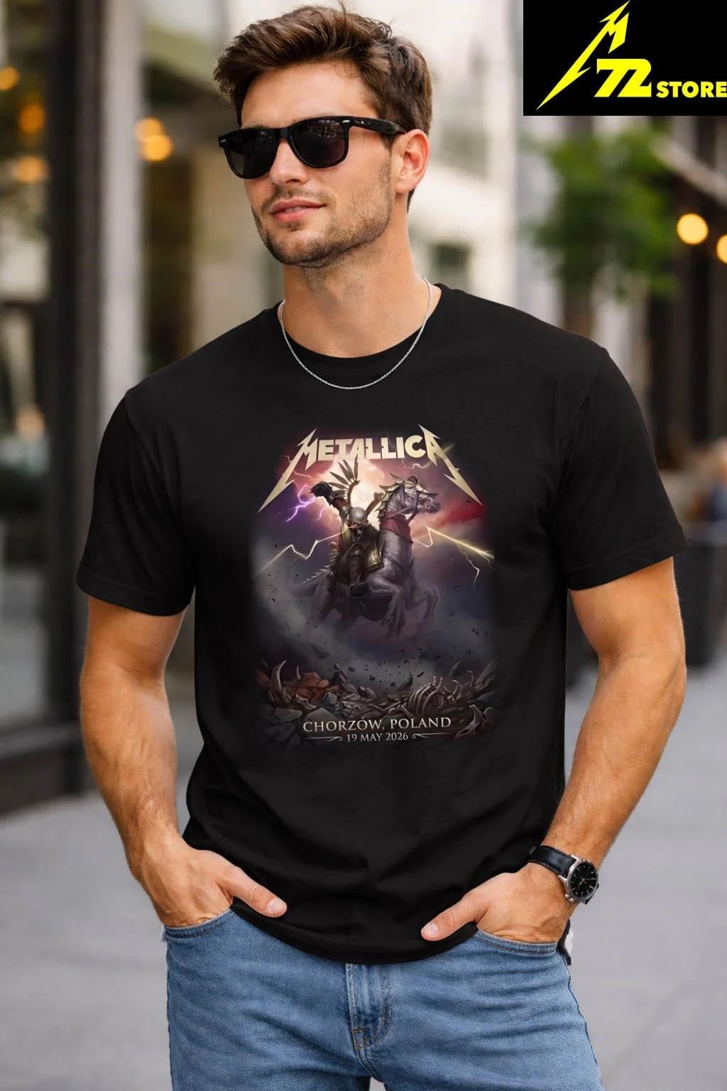 Metallica M72 Chorzow Poland 19 May 2026 Shirt