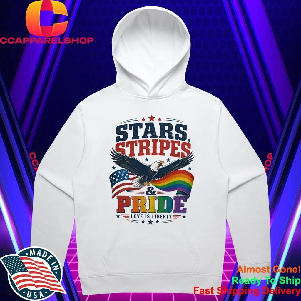 Pride Month 2026 Stars Stripes And Pride Shirt