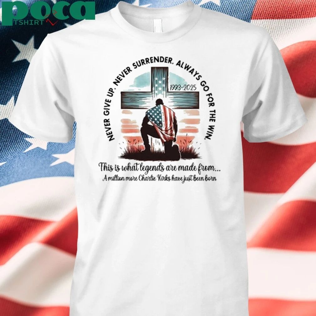 Charlie Kirk Inspirational Faith Shirt