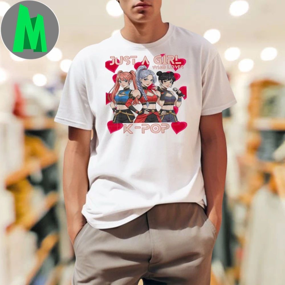 Valentine Day K Pop Love Heart Girls shirt