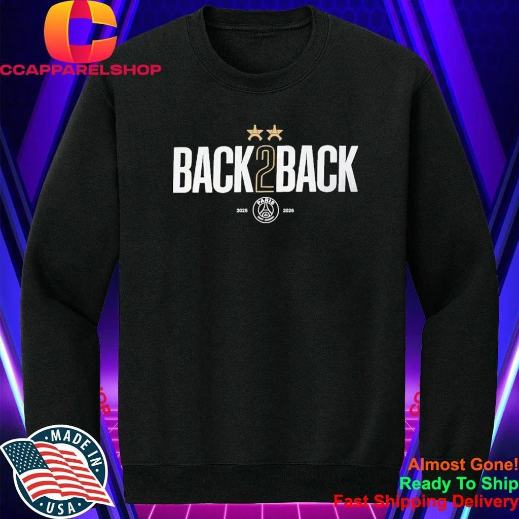 PSG Winner Back to Back 2 Star Champions League 2026 Shirt
