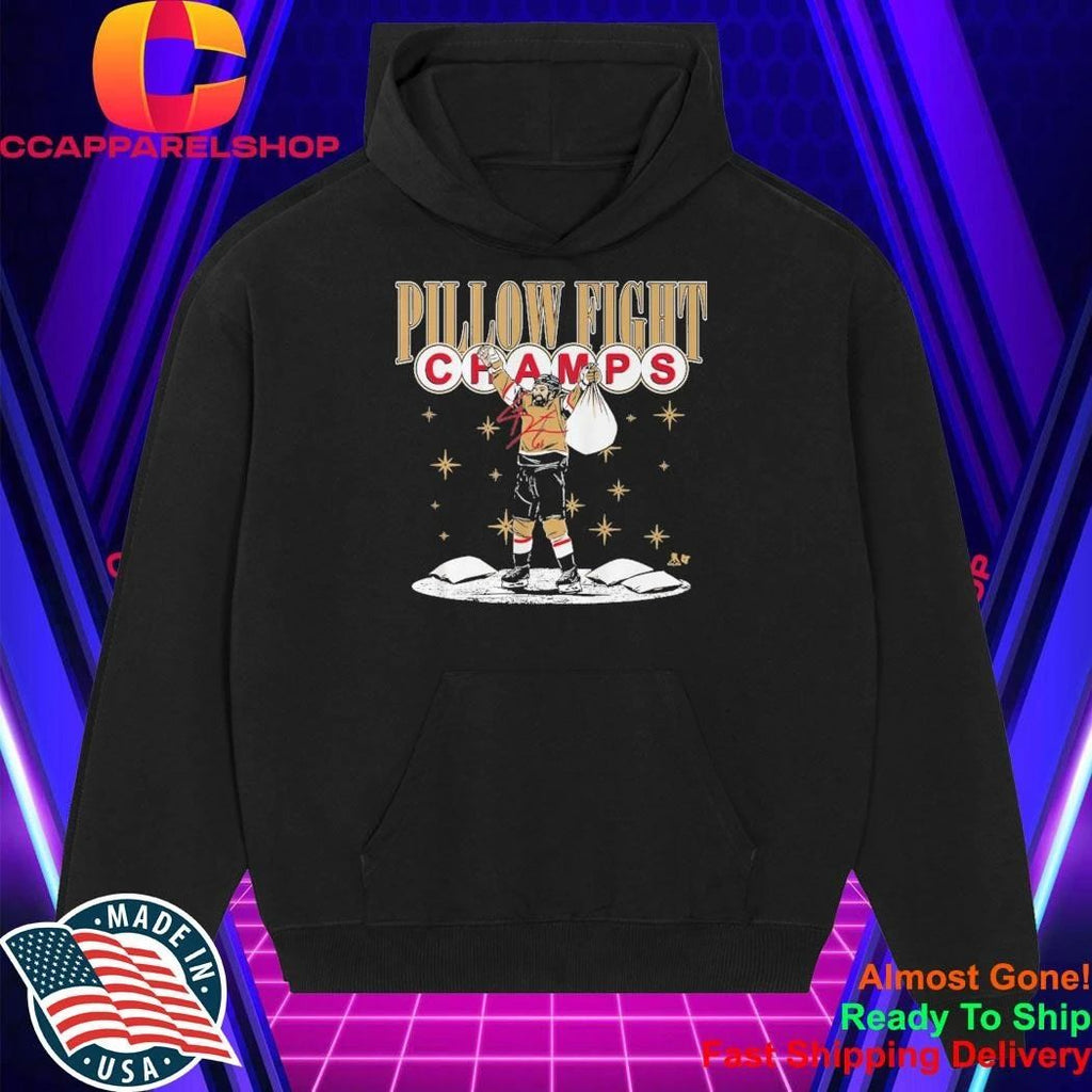 Vegas Golden Knights Hockey Pillow Fight Champs Signature Shirt
