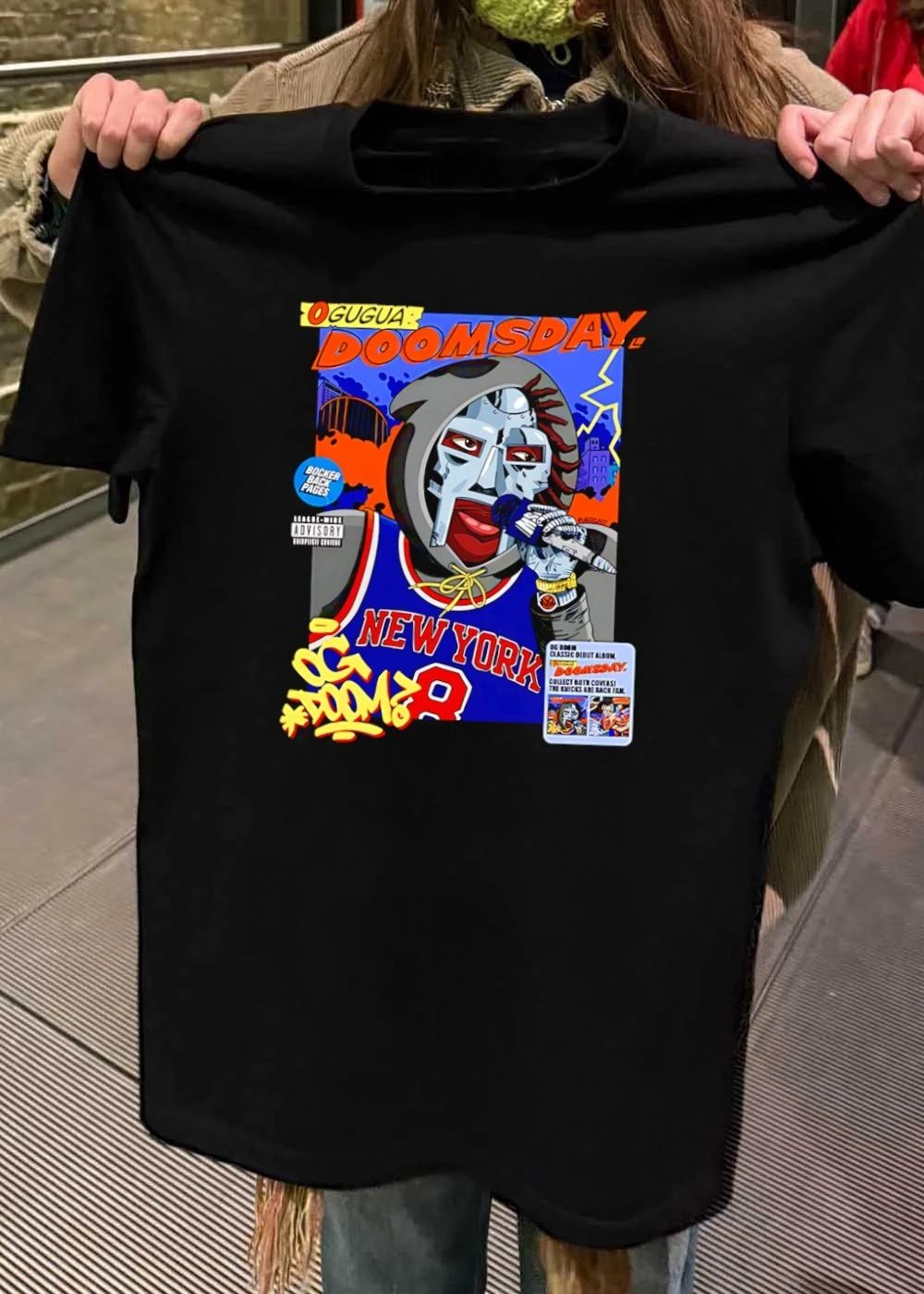 Ogugua Doomsday New York Knick Explicit Content OG Doom Shirt